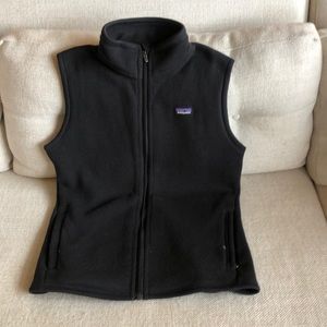 Patagonia Black Vest - Fleece Lined